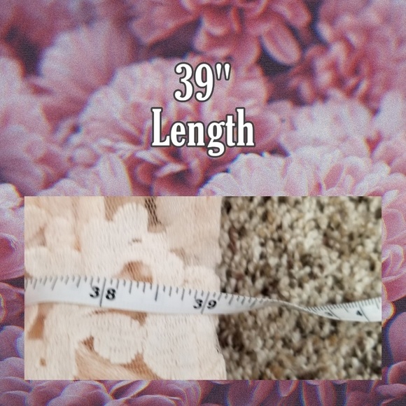 Maggie London Blush Lace & Mesh Midi - Picture 6 of 7